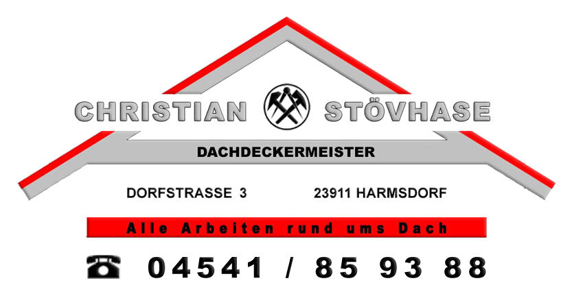 Dachdeckermeister Christian Stövhase - Dachdecker für 23909 Ratzeburg und 23879 Mölln